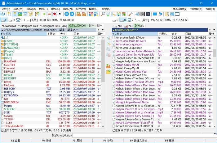 Total Commander中文增强版v11.51正式版
